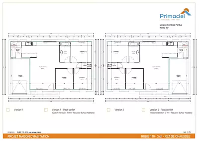 Maison neuve, 68 m²