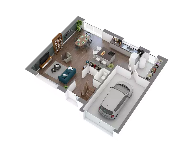 Maison neuve, 128,82 m² - Domont (95330)