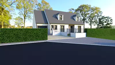Maison neuve, 126,97 m²