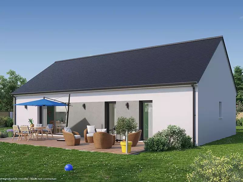 Maison neuve, 100 m² - Val-d'Izé (35450)