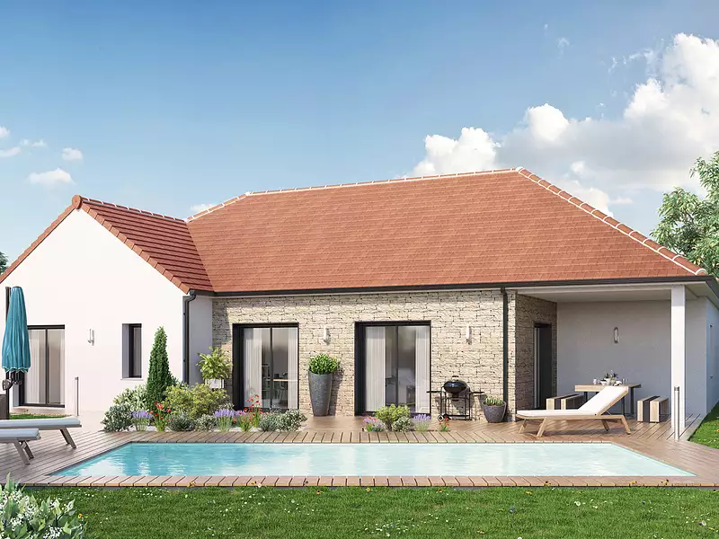 Maison neuve, 128 m² - Beaumont-du-Gâtinais (77890)