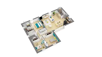 Maison neuve, 89 m²