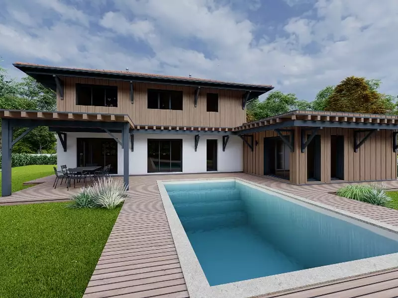 Maison neuve, 154 m² - Saint-Médard-en-Jalles (33160)