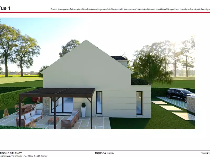 Maison neuve, 100 m² - Gometz-la-Ville (91400)