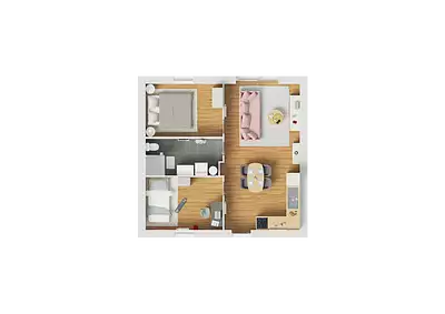 Maison neuve, 49 m²