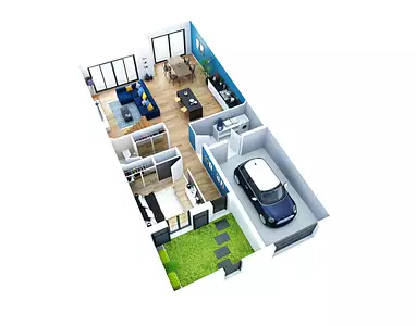 Maison neuve, 115 m²