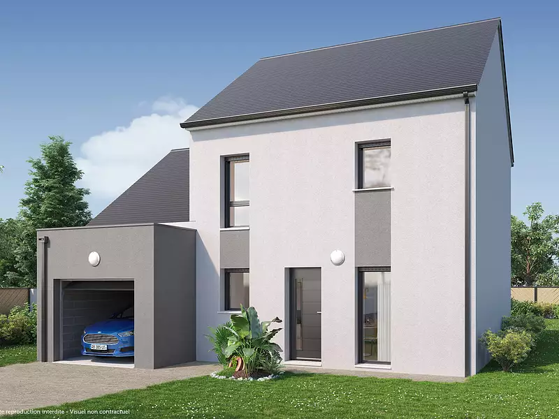 Maison neuve, 100 m² - Meung-sur-Loire (45130)