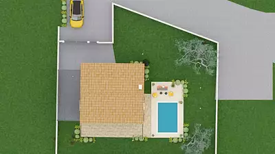 Terrain à bâtir, 290 m²