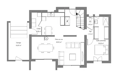 Maison neuve, 123 m²