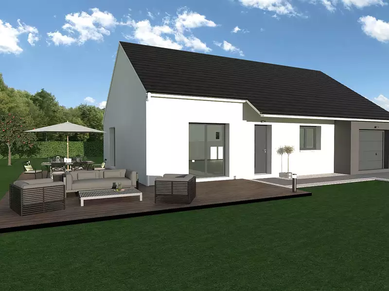 Maison neuve, 84,28 m² - Fleury-sur-Andelle (27380)