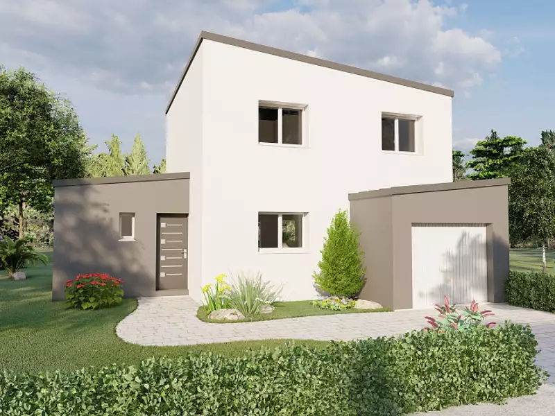 Maison neuve, 99 m² - Les Garennes sur Loire (49610)