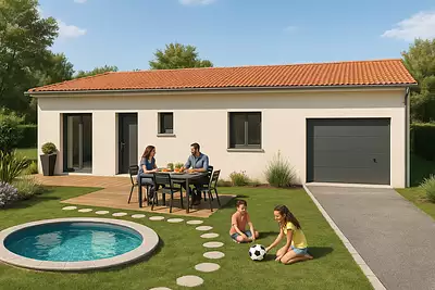 Maison neuve, 79 m²