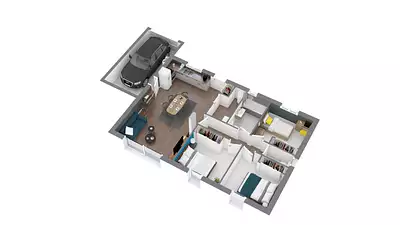 Maison neuve, 83 m²