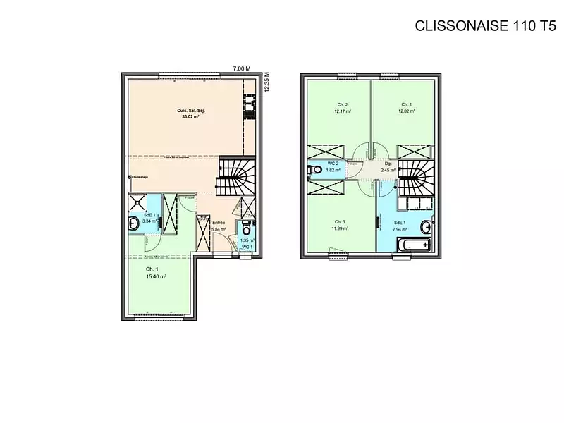 Maison neuve, 110 m² - Montaigu (85600)