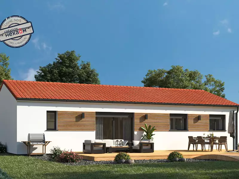 Maison neuve, 83 m² - Campagne-lès-Guines (62340)