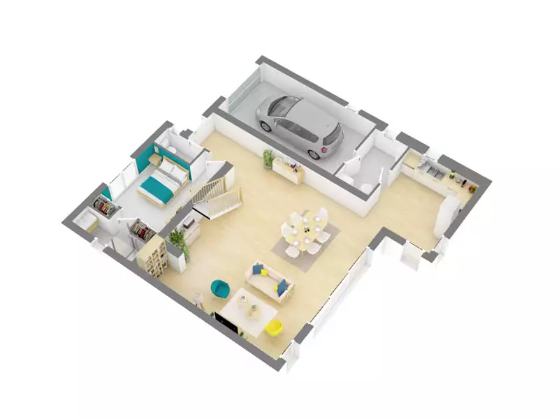 Maison neuve, 120 m² - Jonquières (84150)