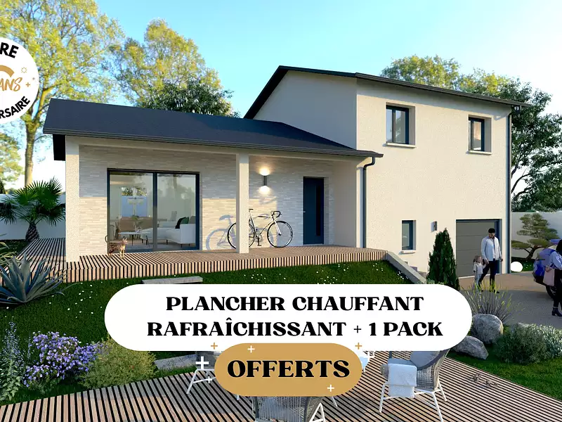 Maison neuve, 135 m² - Dommartin (69380)