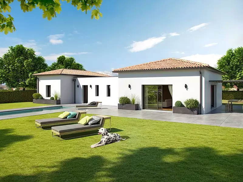 Maison neuve, 106 m² - Proissans (24200)