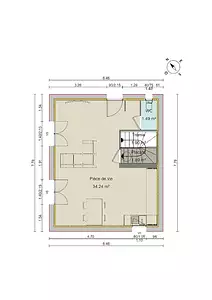 Maison neuve, 70 m²