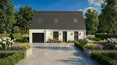 Maison neuve, 73 m²