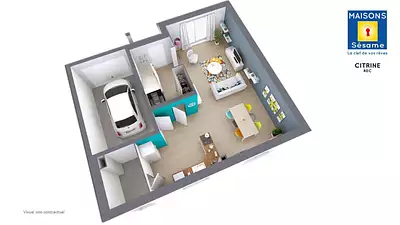 Maison neuve, 97 m²