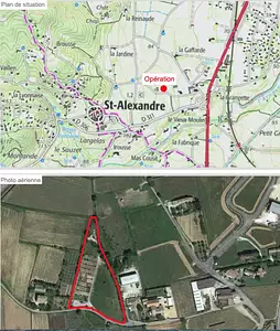 Terrain à bâtir, 505 m²
