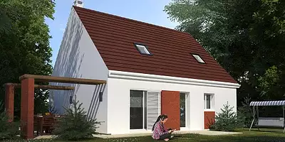 Maison neuve, 99,27 m²