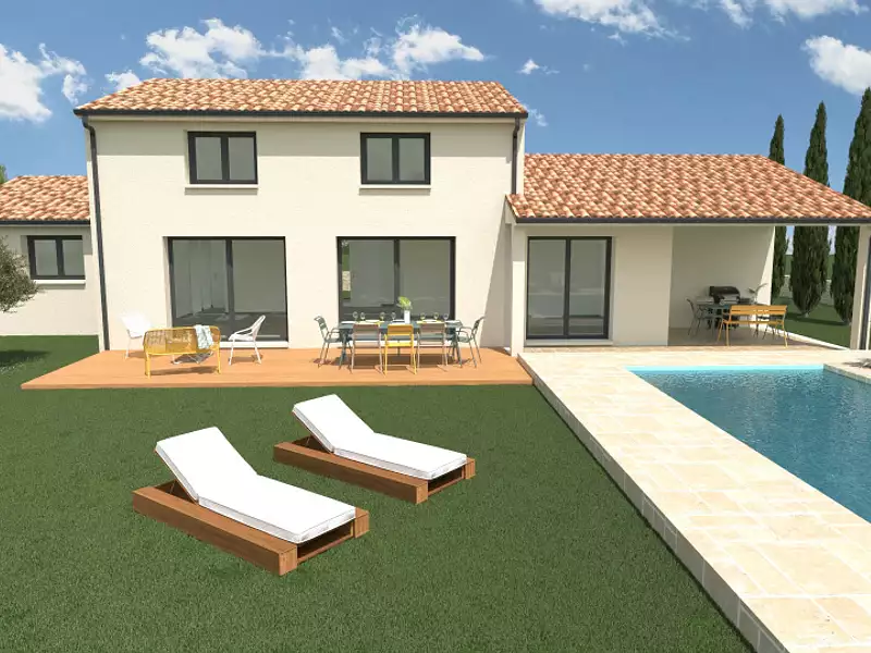 Maison neuve, 145 m² - Léguevin (31490)