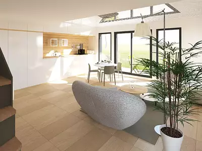 Maison neuve, 77 m²