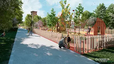 A deux pas des écoles