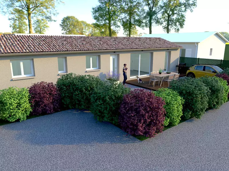 Maison neuve, 73 m² - Montberon (31140)