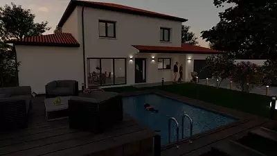 Maison neuve, 100 m²