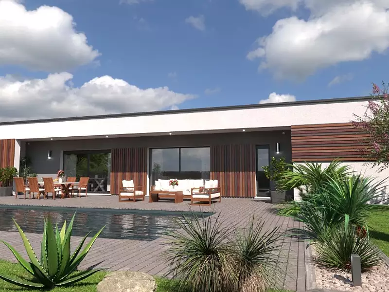 Maison neuve, 120 m² - Montdurausse (81630)