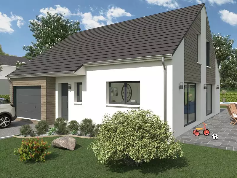 Maison neuve, 85 m² - Bernaville (80370)