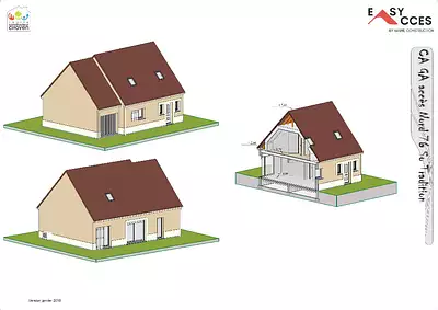 Maison neuve, 76 m²