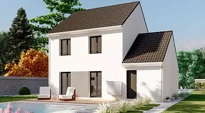 Maison neuve, 91 m²