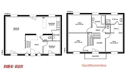Maison neuve, 117 m²