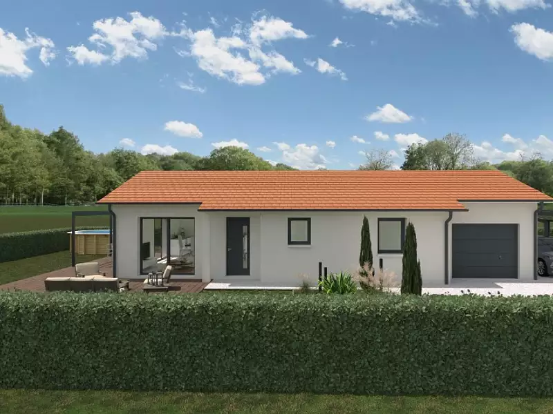 Maison neuve, 87 m² - Revonnas (01250)