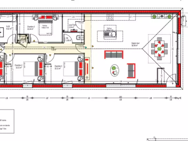 Maison neuve, 125 m² - Limoges (87100)