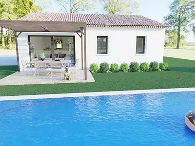 Maison neuve, 73 m²
