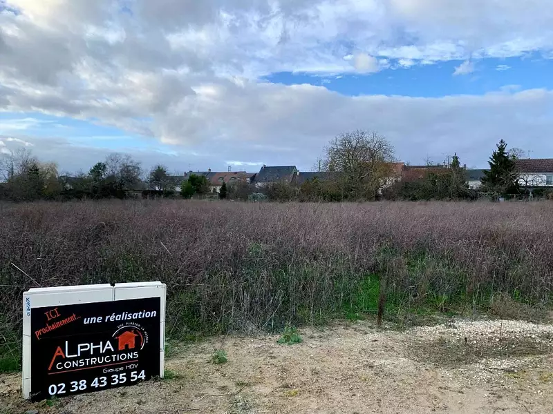 Terrain à bâtir, 712 m² - Mardié (45430)