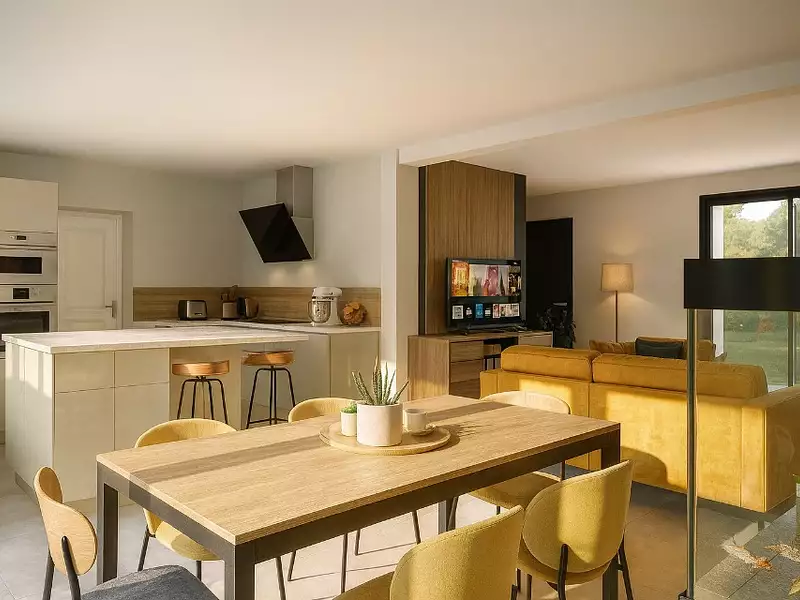 Maison neuve, 137 m² - Sainte-Solange (18220)