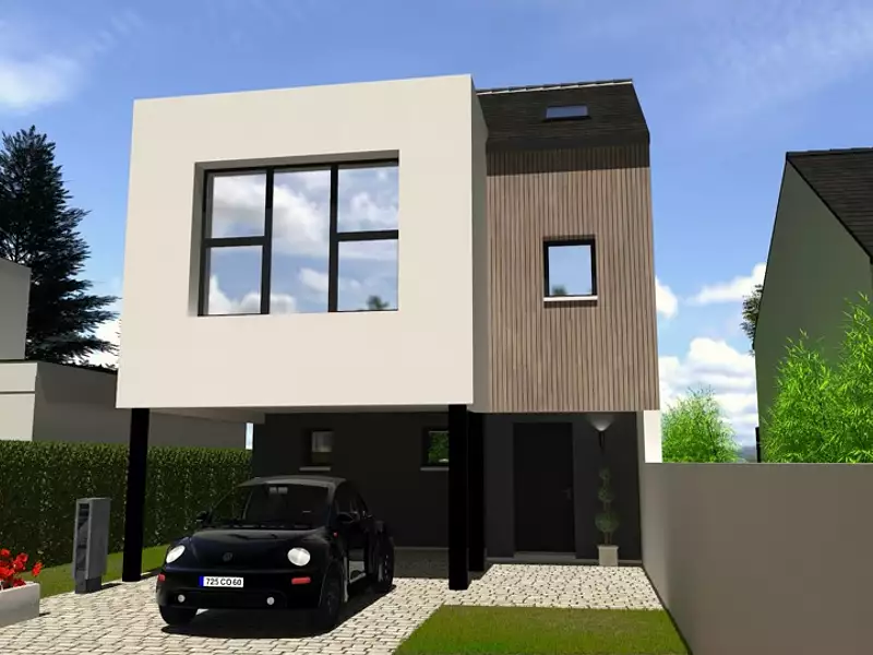 Maison neuve, 102 m² - Montesson (78360)