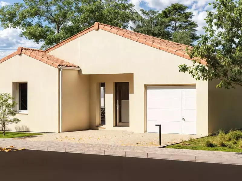 Maison neuve, 90 m² - Corcoué-sur-Logne (44650)
