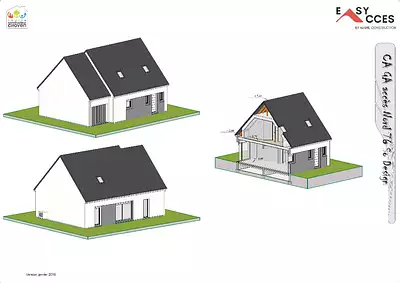 Maison neuve, 76 m²