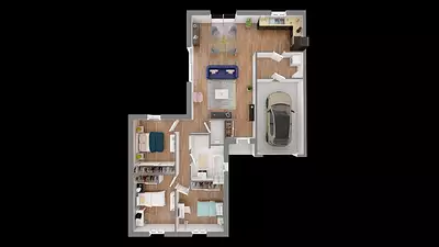 Maison neuve, 93 m²