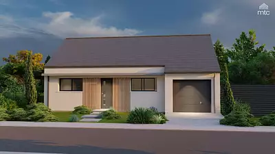 Maison neuve, 96,56 m²