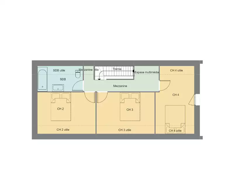 Maison neuve, 91 m² - Guidel (56520)