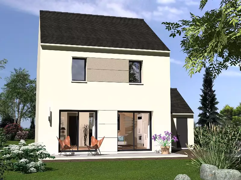 Maison neuve, 100 m² - Us (95450)