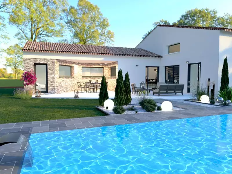 Maison neuve, 152 m² - Barjac (30430)